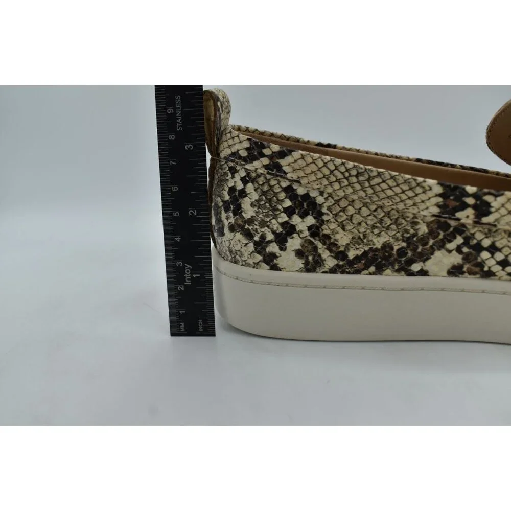 Vionic Womens Size‎ 11 Chantel Snake Animal Print Slip On Penny Loafer Sneakers